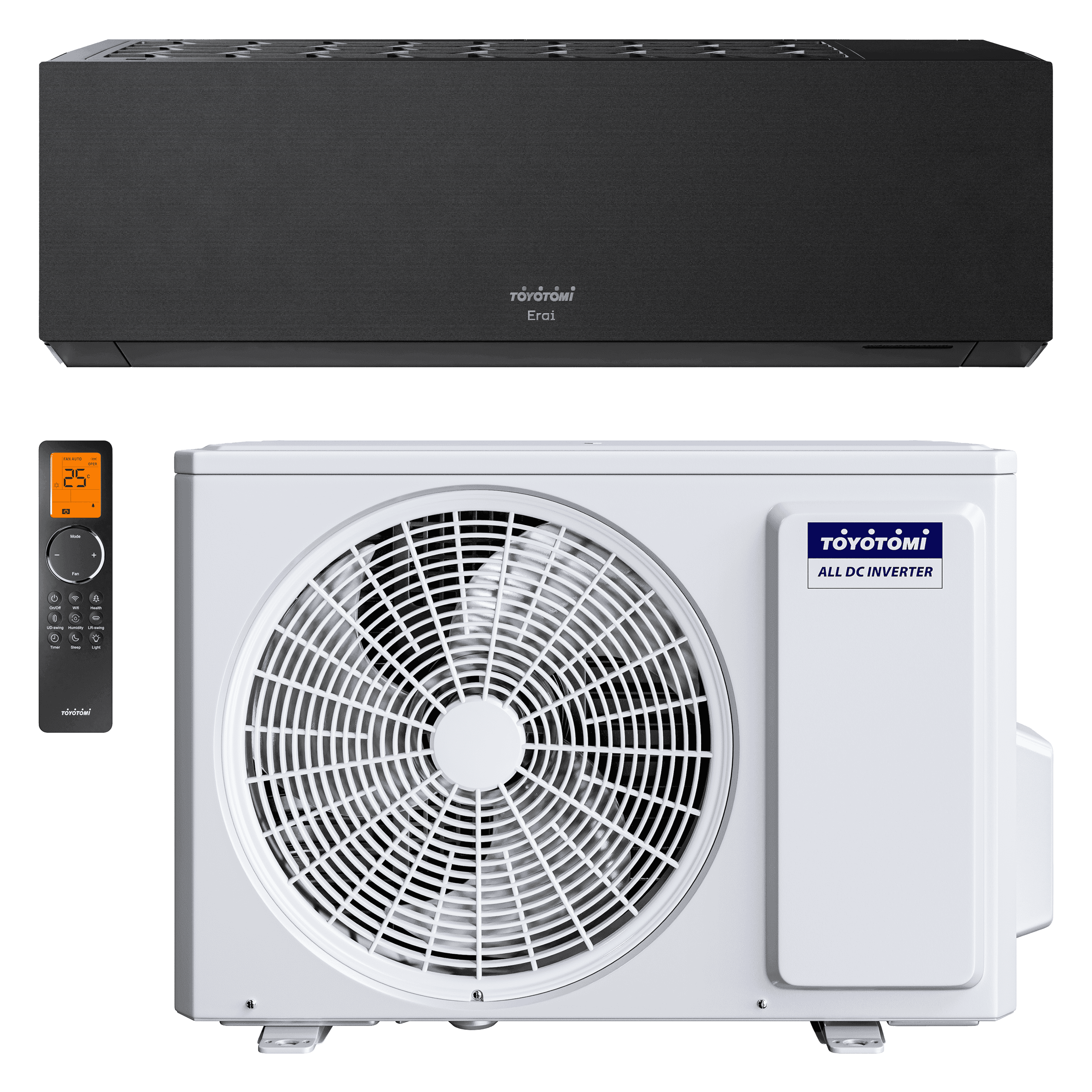 Climatisation Toyotomi ERAI 356BV Black Velvet 5,1 kW