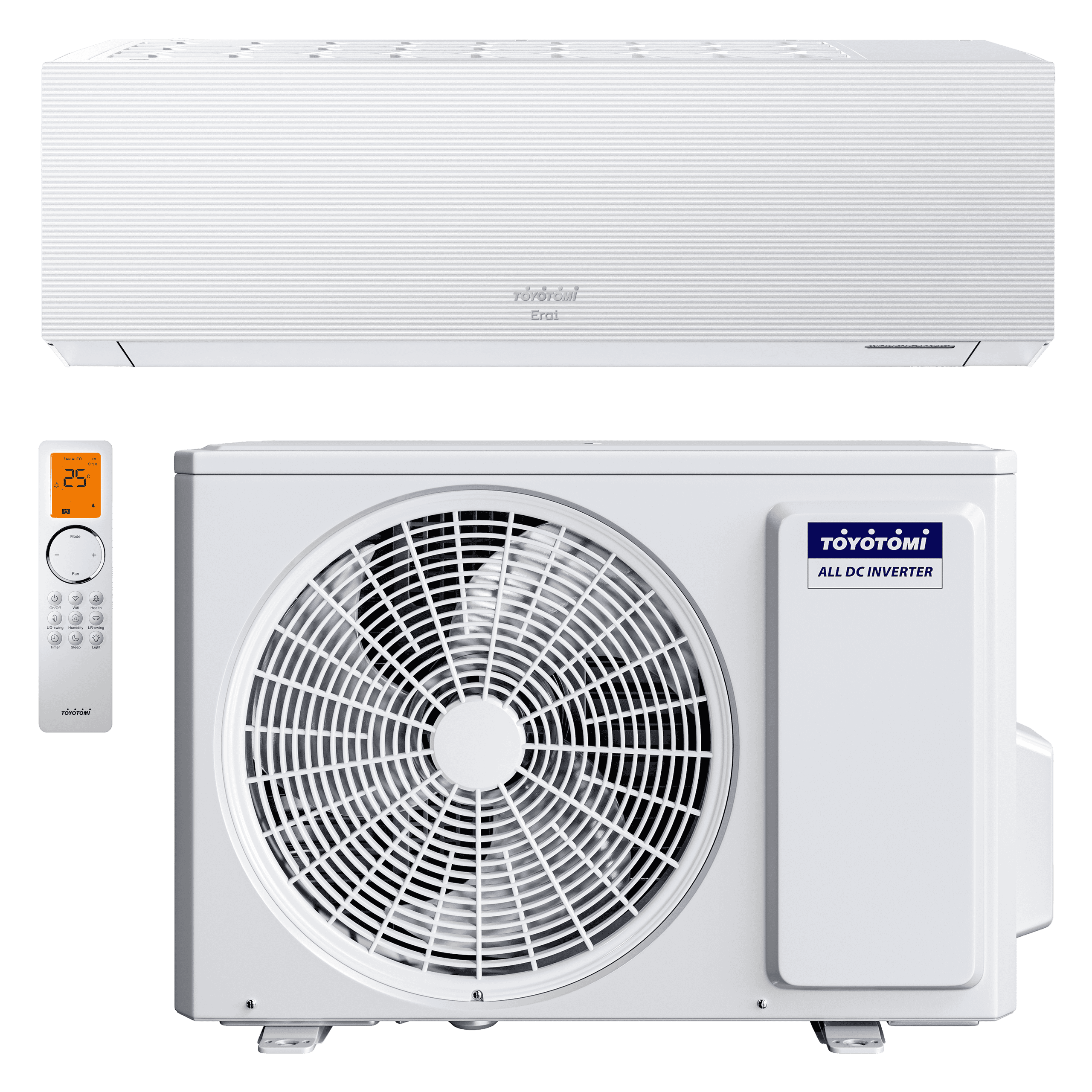 Climatisation Toyotomi ERAI 356W blanche 5,1 kW