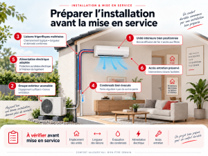 Lire la suite à propos de l’article Installation et mise en service d’une climatisation